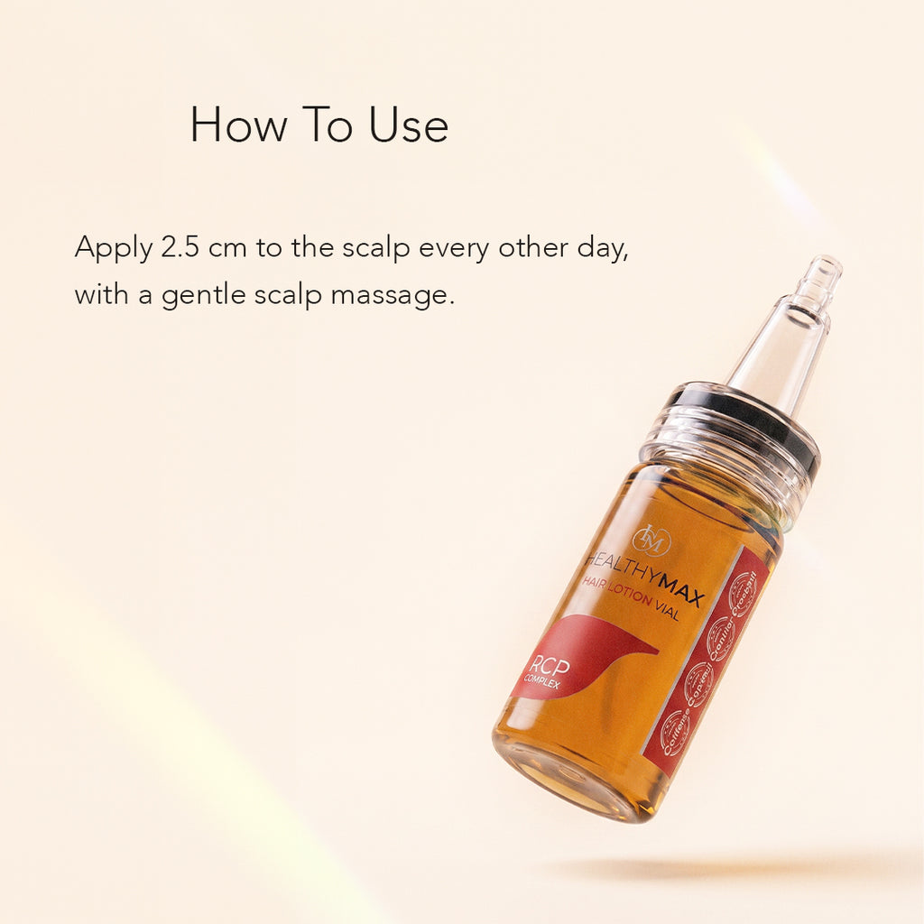 Hair Lotion Vial